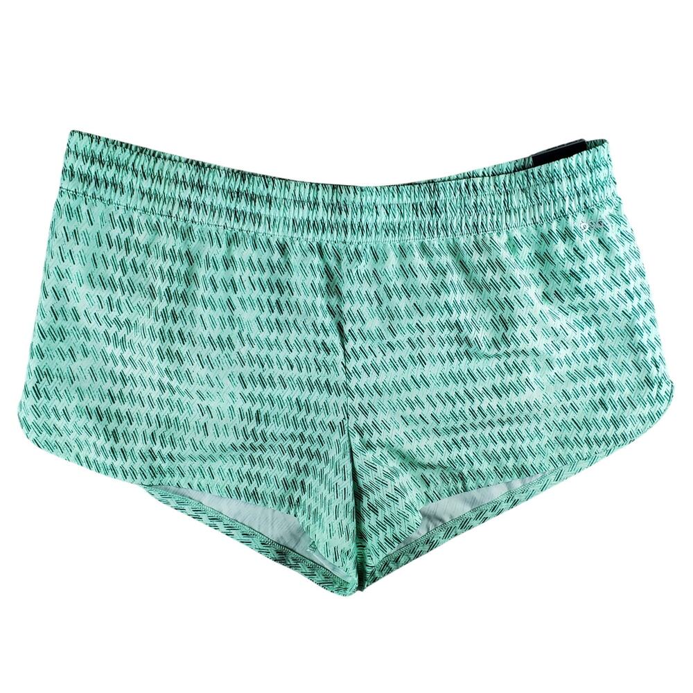 DSG‎ Womens Size XL Mid Rise Running Shorts Lined Hashtag Teal 3in Inseam New